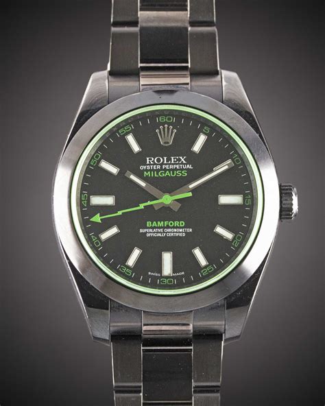 rolex bamford milgauss